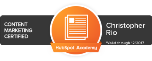 certification digitale hubspot content marketing nantes