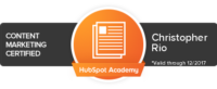 certification content marketing - stratégie digitale inbound - Hubspot